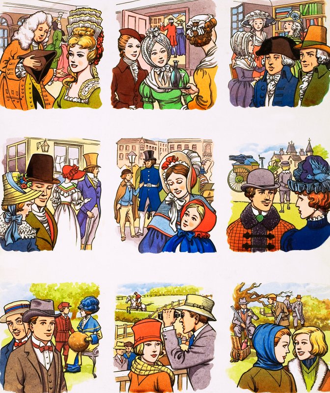 O Zamandan Bugüne: Şapkalar ve Kasketler by English School