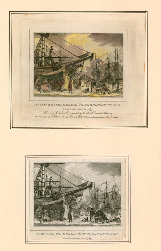 1789 Frost Fuarı by English School