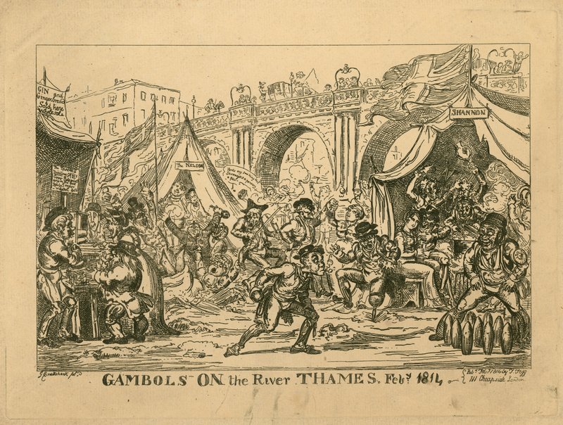 1814 Frost Fuarı by English School