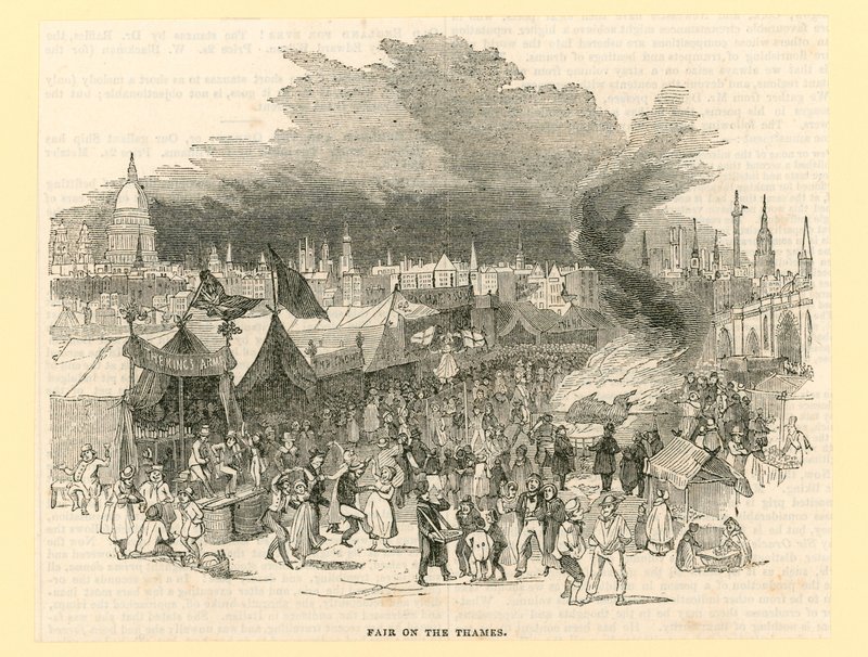 1814 Frost Fuarı by English School