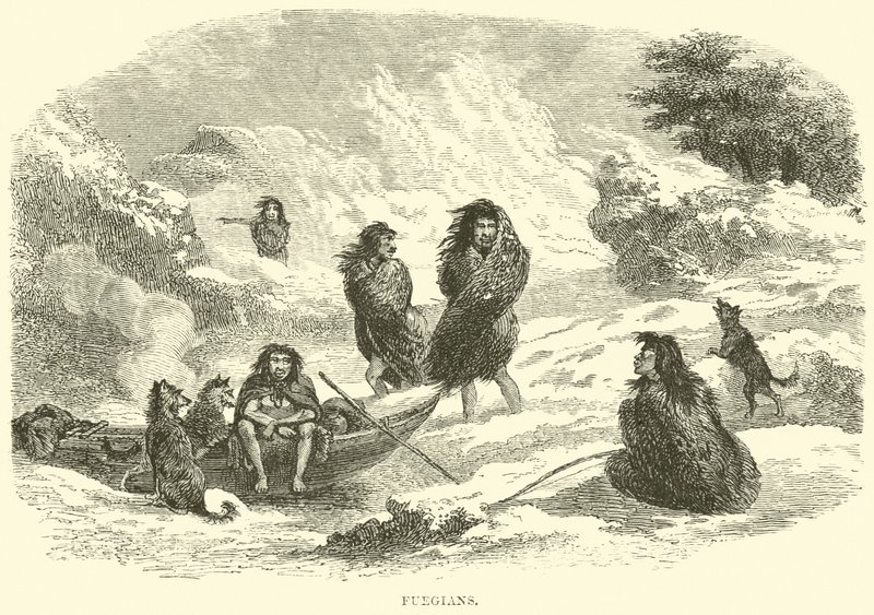Fuegians by English School