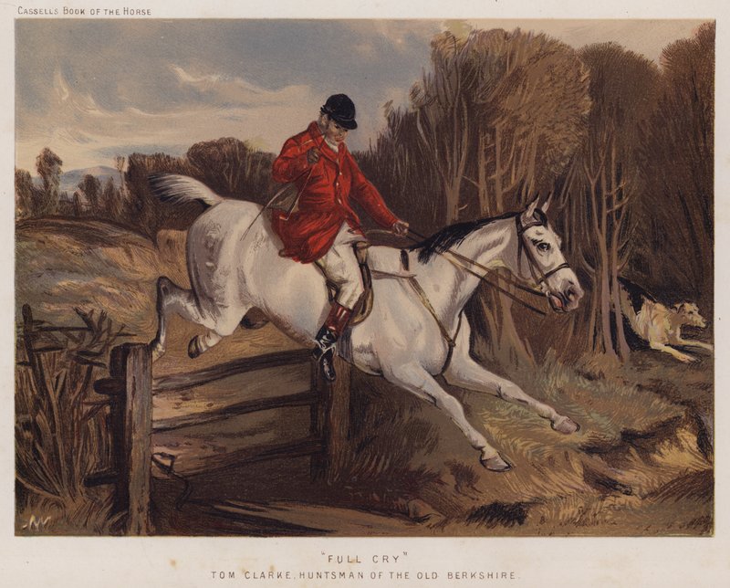 "Tam Çığlık," Tom Clarke, Eski Berkshire Avcısı by English School