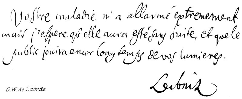 GW de Leibniz by English School