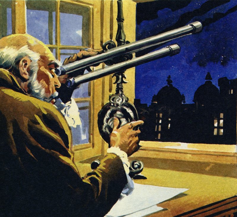 Galileo bir teleskop yarattı ve Jüpiter