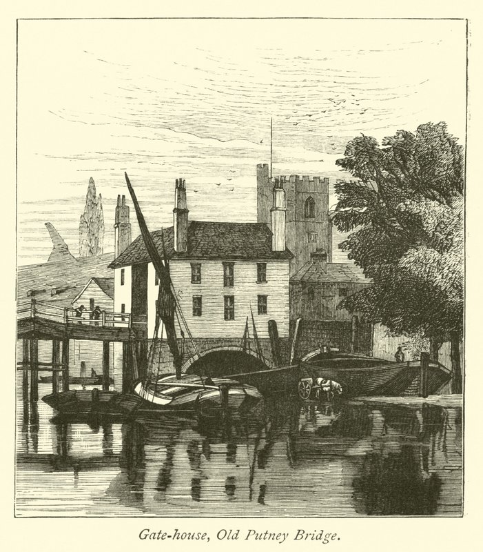 Kapı evi, Eski Putney Köprüsü by English School