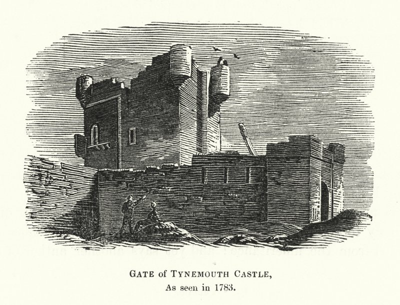 Tynemouth Kalesi Kapısı, 1783