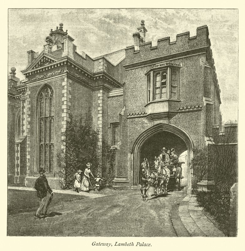 Ağ Geçidi, Lambeth Sarayı by English School