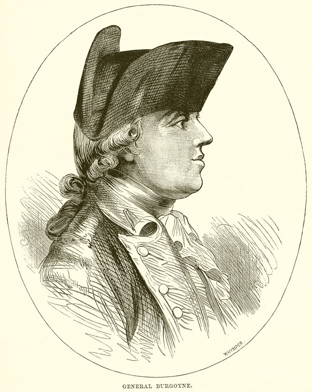 Genel Burgoyne by English School