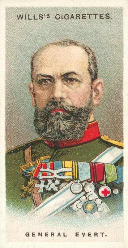 Genel Evert (kromolitho) by English School