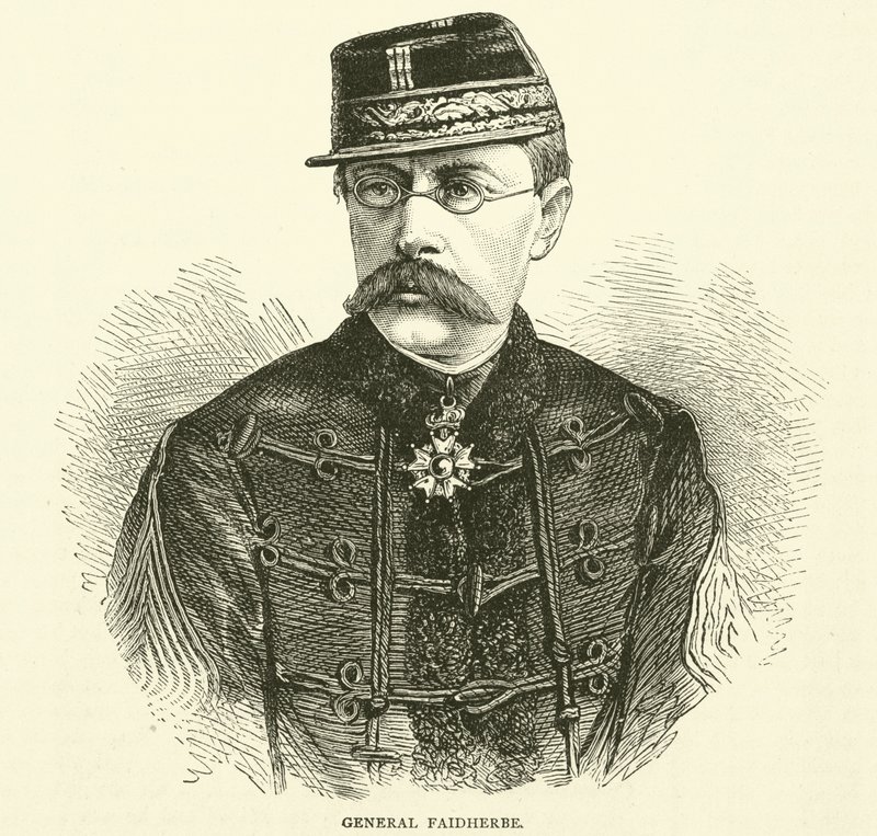 General Faidherbe, Ocak 1871 by English School