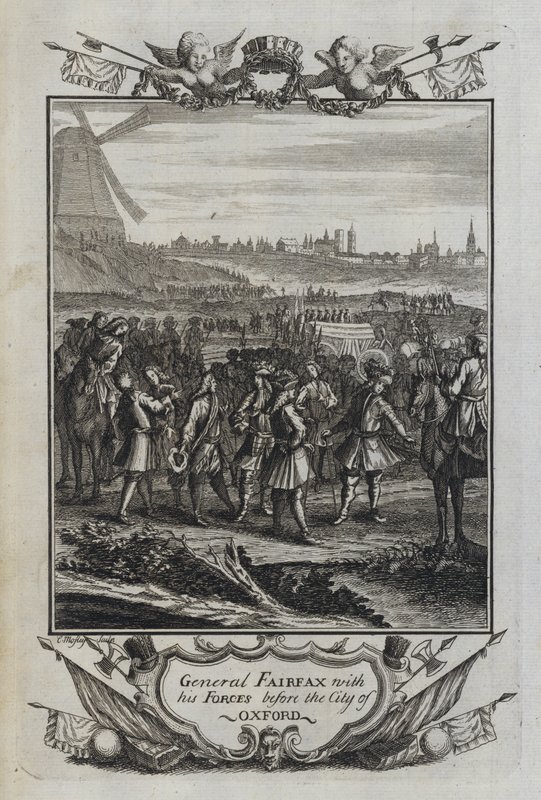 General Fairfax, Kuvvetleri ile Oxford Şehri