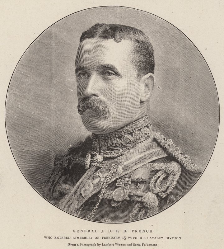 General J D P H French (gravür) by English School