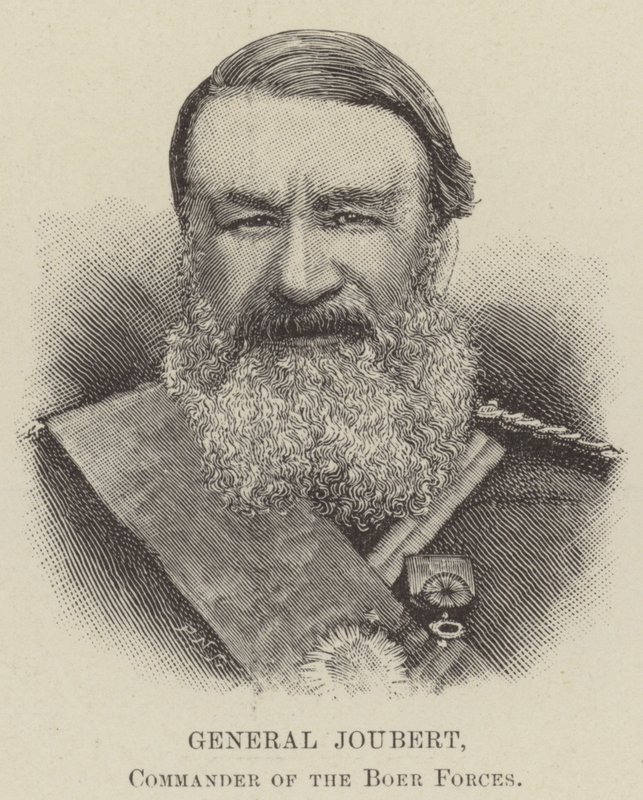 General Joubert, Boer Kuvvetleri Komutanı (gravür) by English School