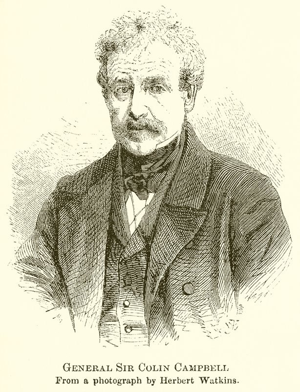 Genel Sir Colin Campbell by English School