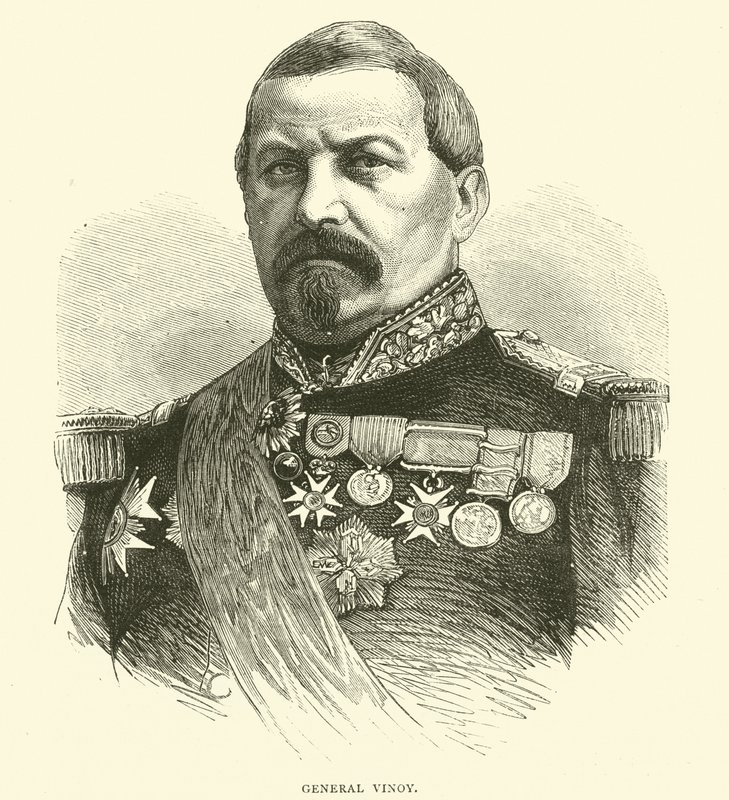 General Vinoy, Ekim 1870 by English School