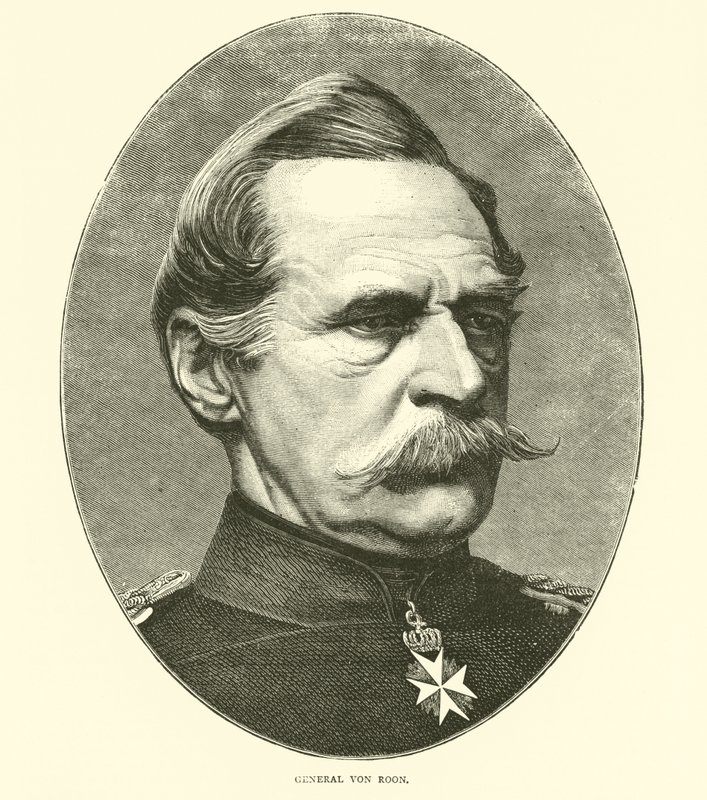 General Von Roon, Ağustos 1870 by English School