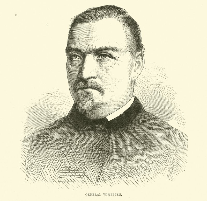 General Wimpffen, Eylül 1870 by English School