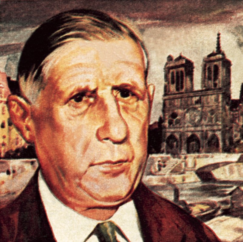 General de Gaulle by English School