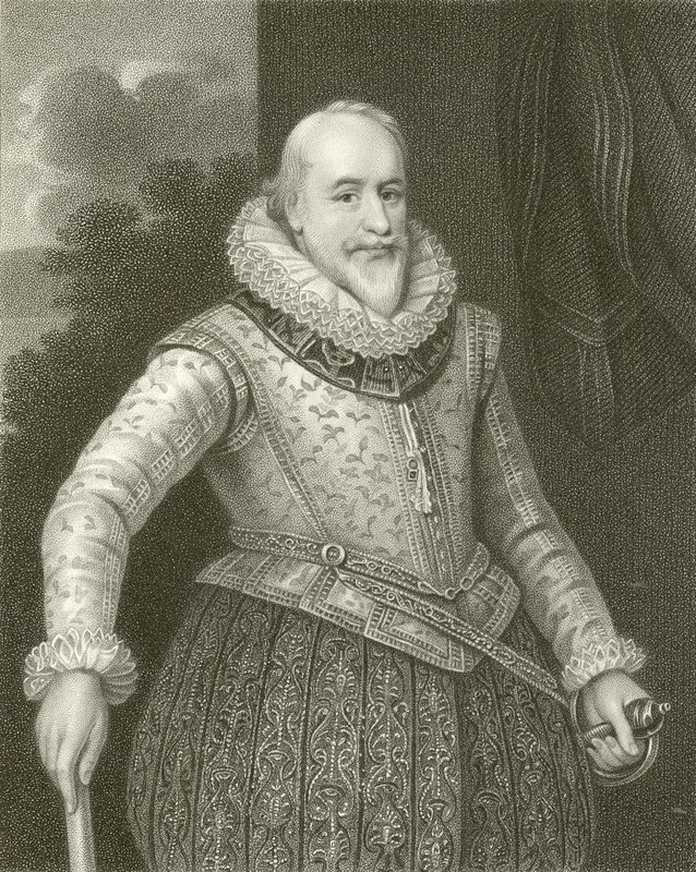 George Carew, Totnes Kontu by English School