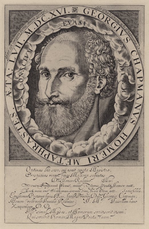 George Chapman, İngiliz oyun yazarı, çevirmen ve şair by English School