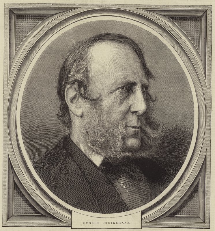 George Cruikshank (gravür) by English School