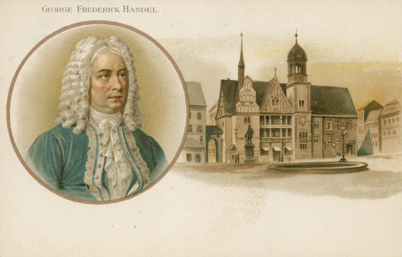 George Frideric Handel, Almanya doğumlu İngiliz besteci by English School