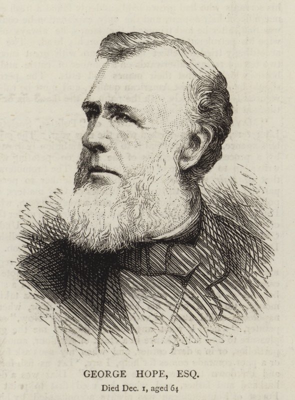 George Hope, Esquire (gravür) by English School