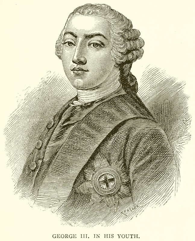 George III, Gençliğinde by English School