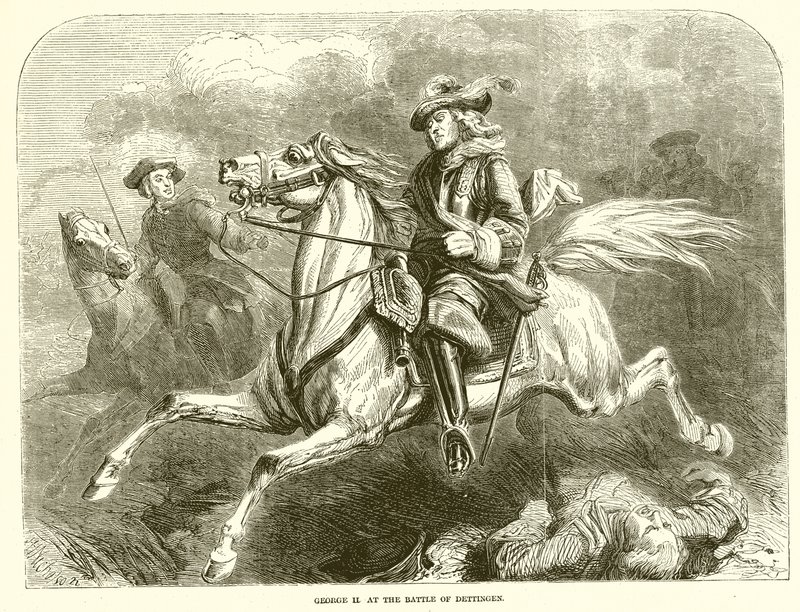 George II. Dettingen Savaşı