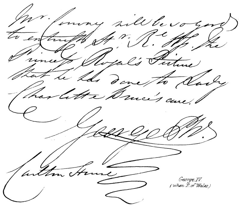 George IV, (Galler P