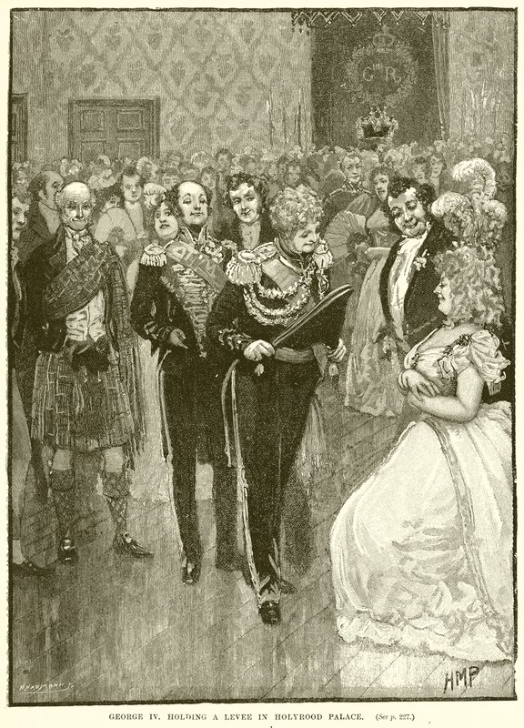 George IV, Holyrood Sarayı