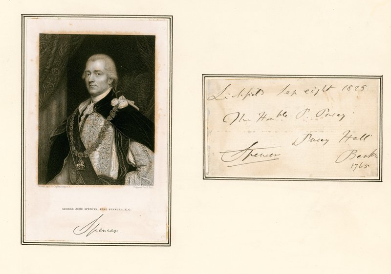 George John Spencer, Earl Spencer by English School