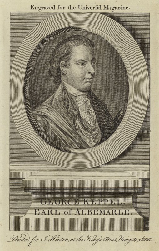 George Keppel, Albemarle Kontu by English School