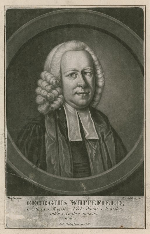 Metodizmin kurucularından George Whitefield, MA by English School