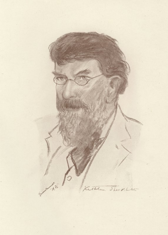 George William Russell, İrlanda Milliyetçi yazar ve ressam by English School