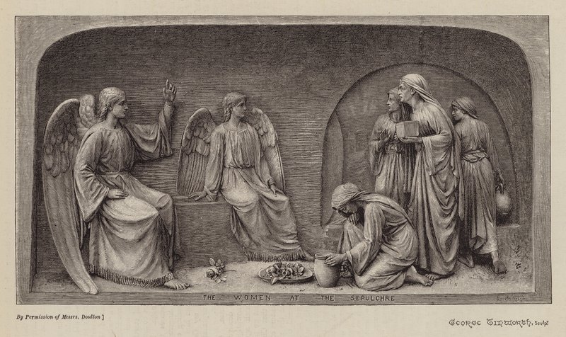 George Zinworzh, Heykel (gravür) by English School