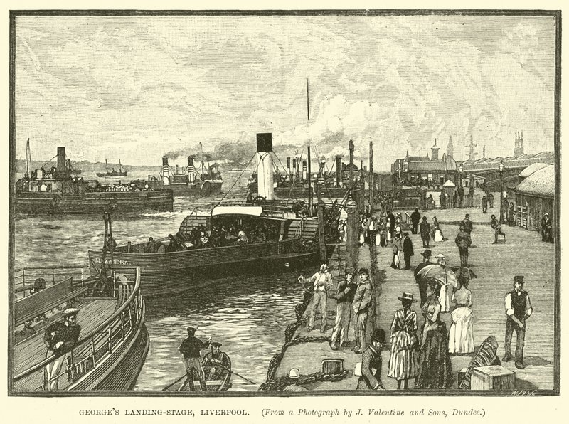 Georges İniş Sahnesi, Liverpool by English School