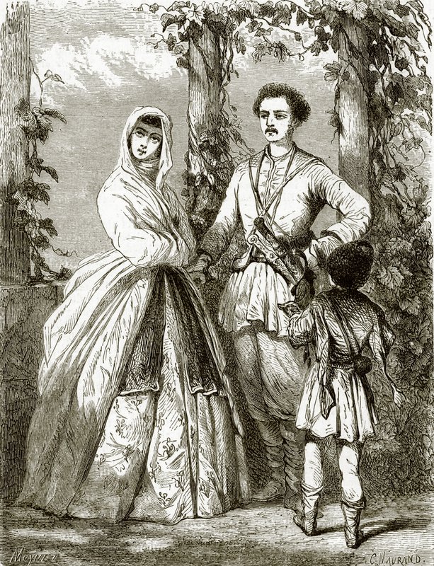 Gürcü kostümleri by English School