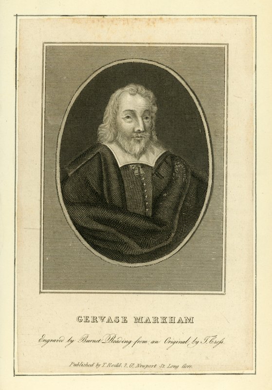 Gervase Markham (gravür) by English School