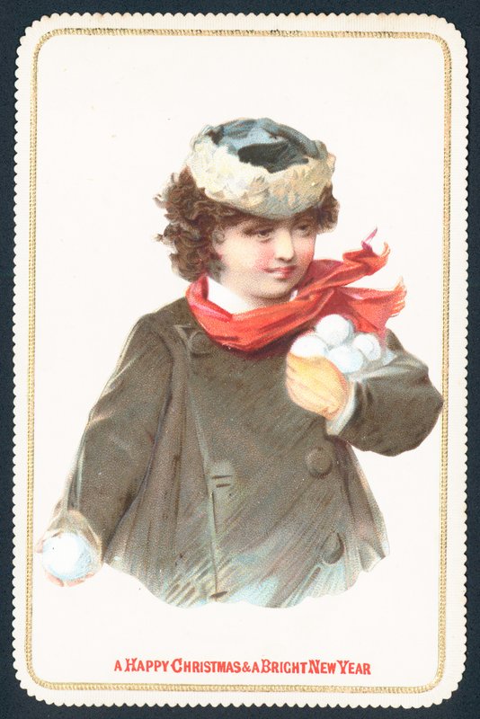 Kartopu toplayan kız, Noel Kartı by English School