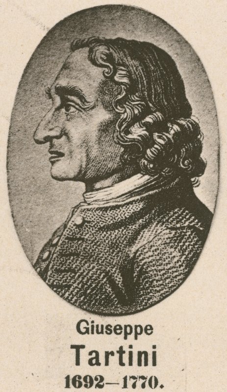 Giuseppe Tartini (gravür) by English School