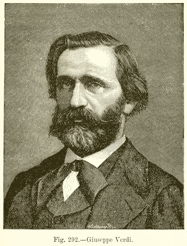 Giuseppe Verdi by English School