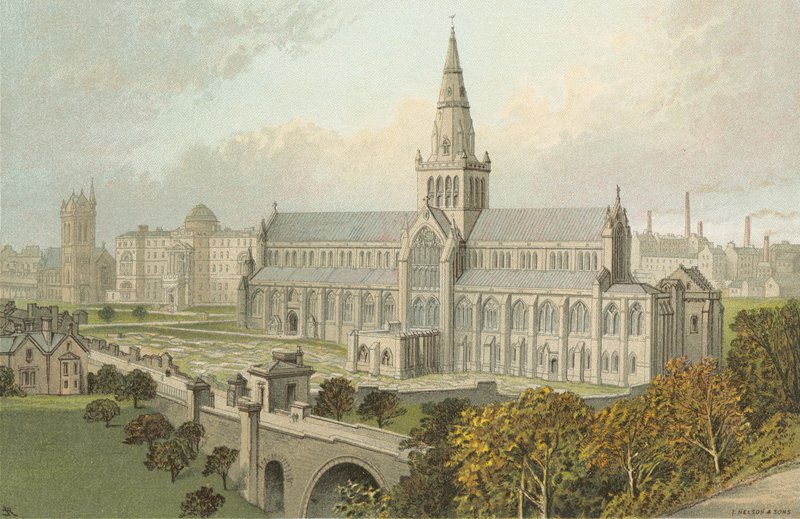 Glasgow Katedrali by English School