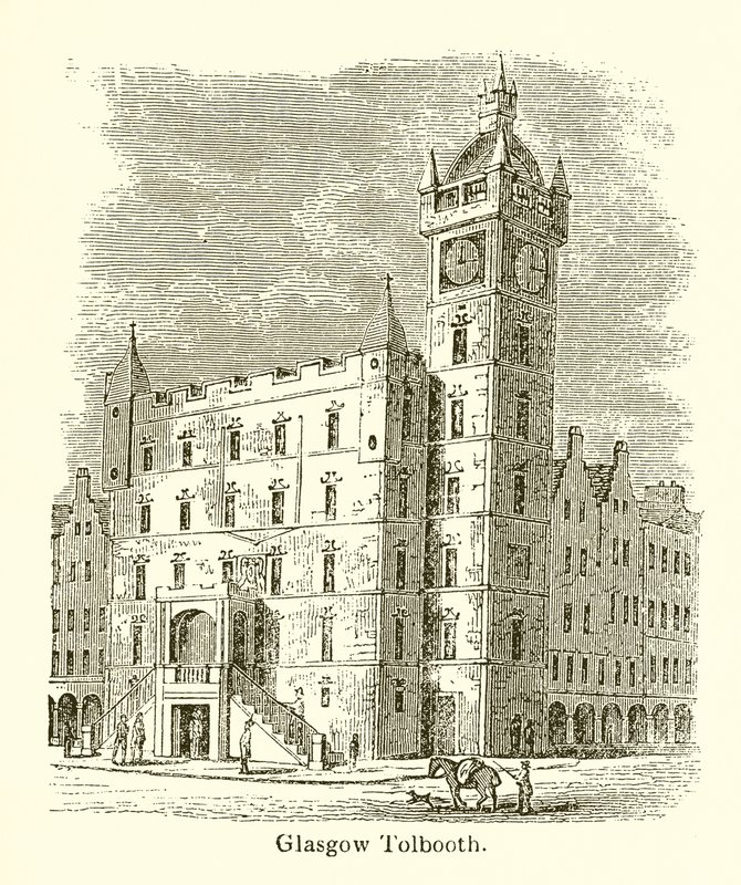 Glasgow Tolbooth by English School