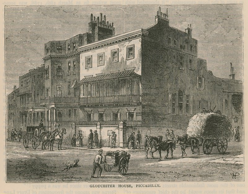 Gloucester Evi, Piccadilly, Londra by English School