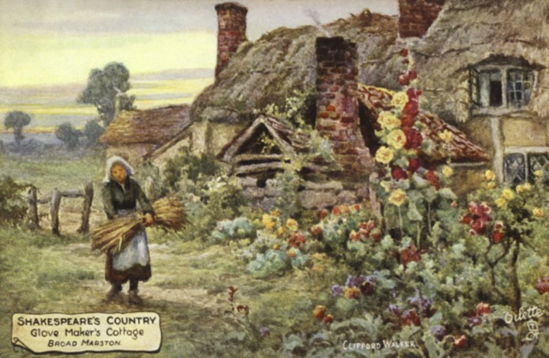 Eldiven Üreticileri Kulübesi, Broad Marston, Worcestershire by English School