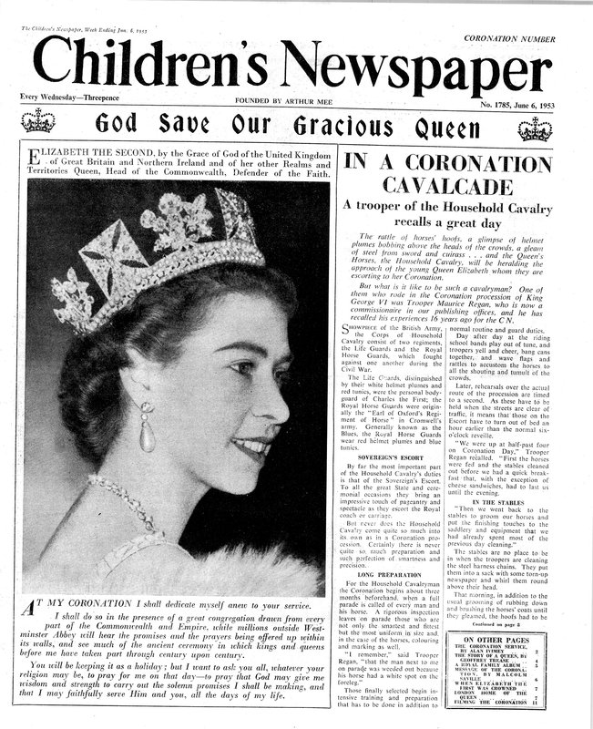 God Save Our Gracious Queen, front page of 