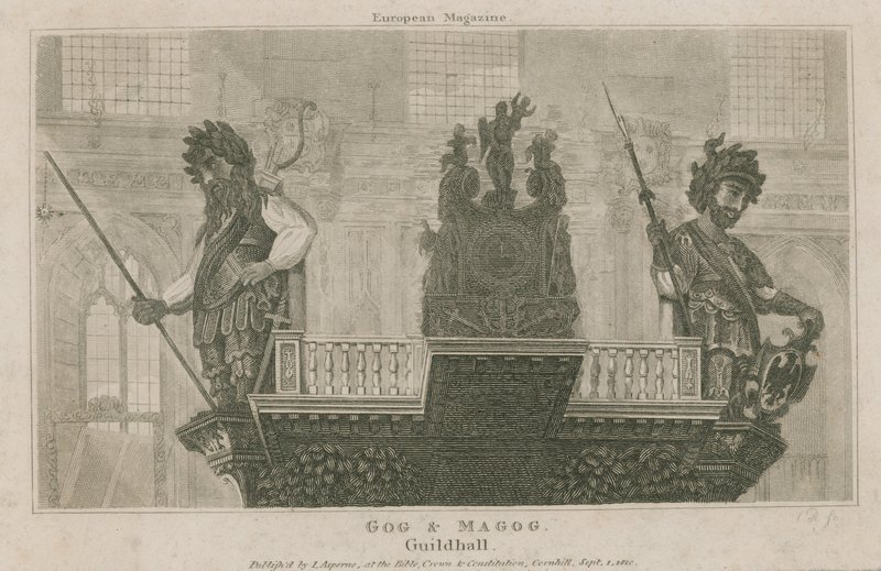 Yecüc ve Mecüc, Guildhall, Londra by English School