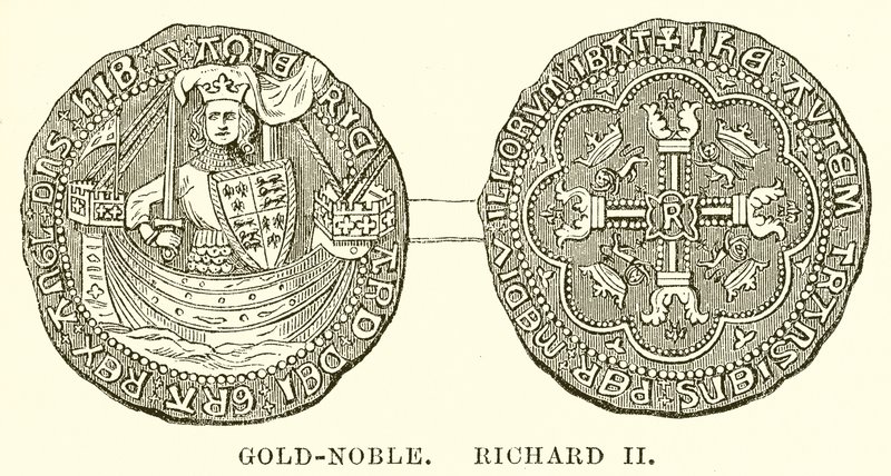 Altın-Asil. II. Richard by English School