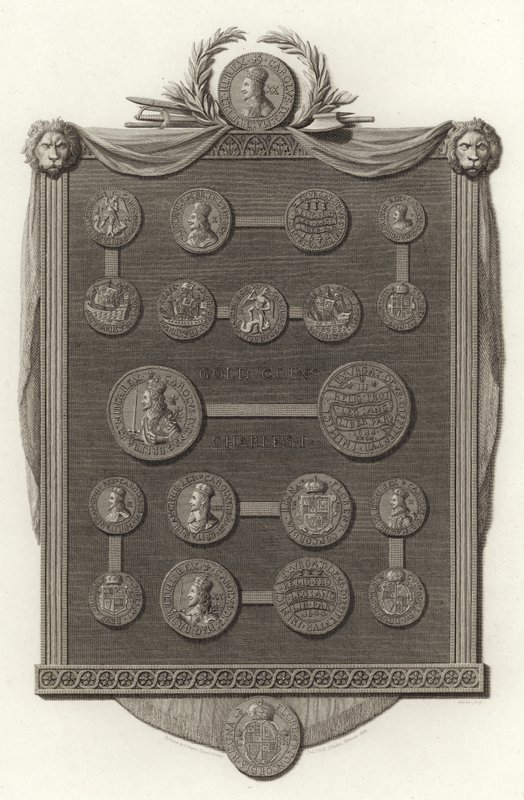 Altın Paralar, I. Charles by English School